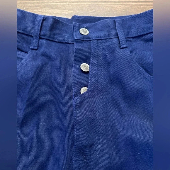 Vintage Purple Shorts Gitano Jean Denim - Picture 4 of 10